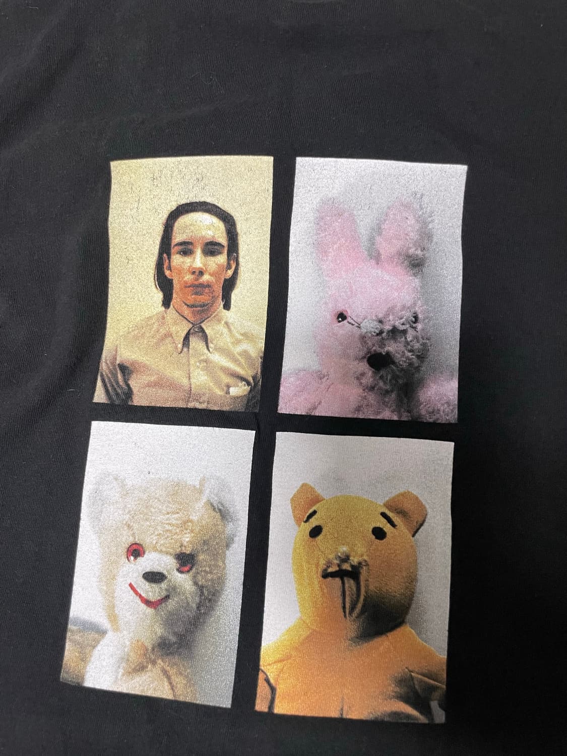 슈프림 마이크 켈리 mike kelley 블랙 반팔 티셔츠 상품이미지3