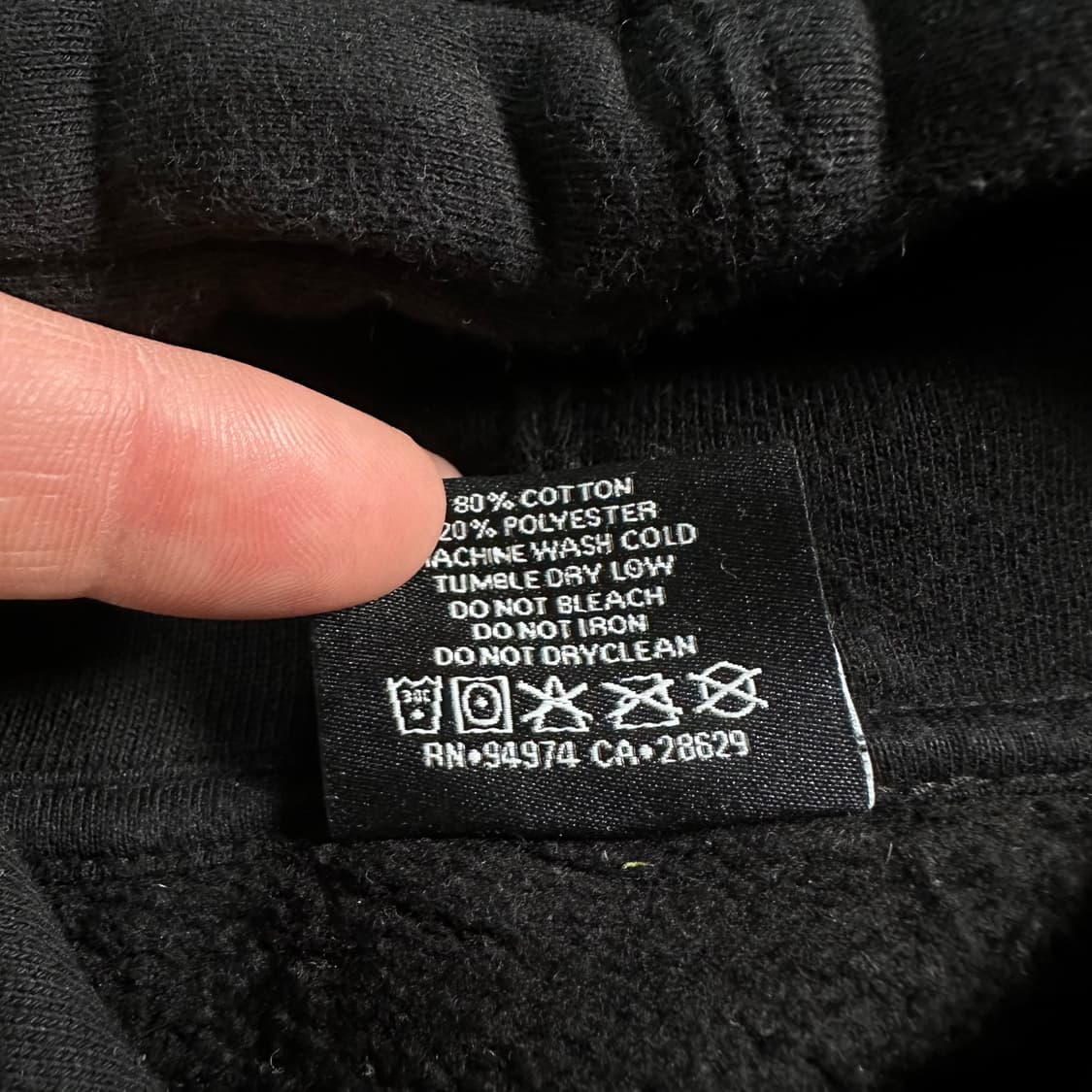 스투시 블랙 오사카 후드티   상품이미지7