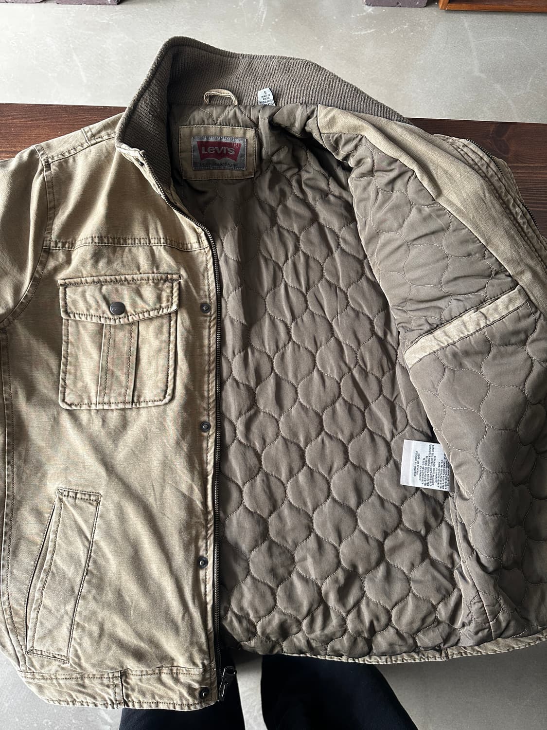 Levis 리바이스 코튼 필드 자켓 상품이미지5