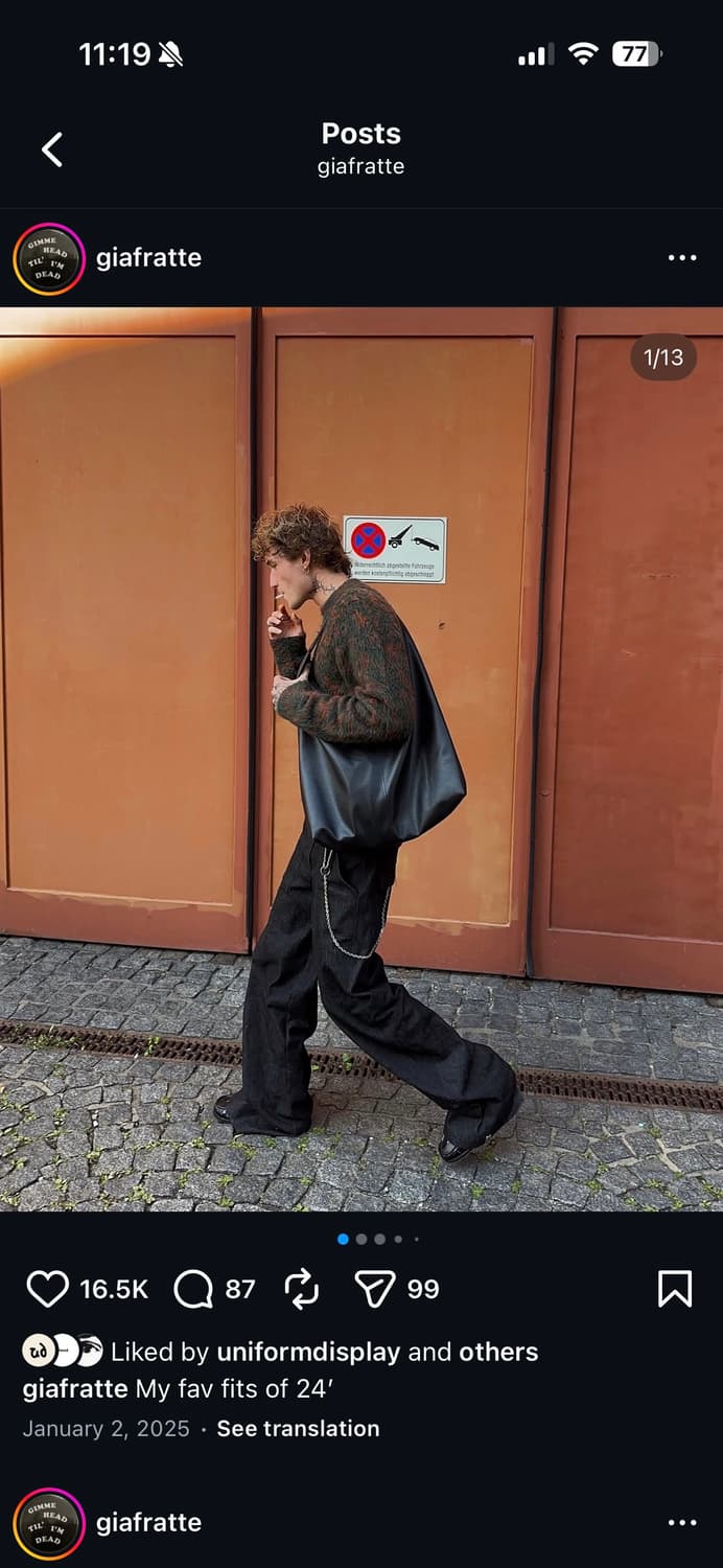 남녀공용) K&R london slouch jean 상품이미지2