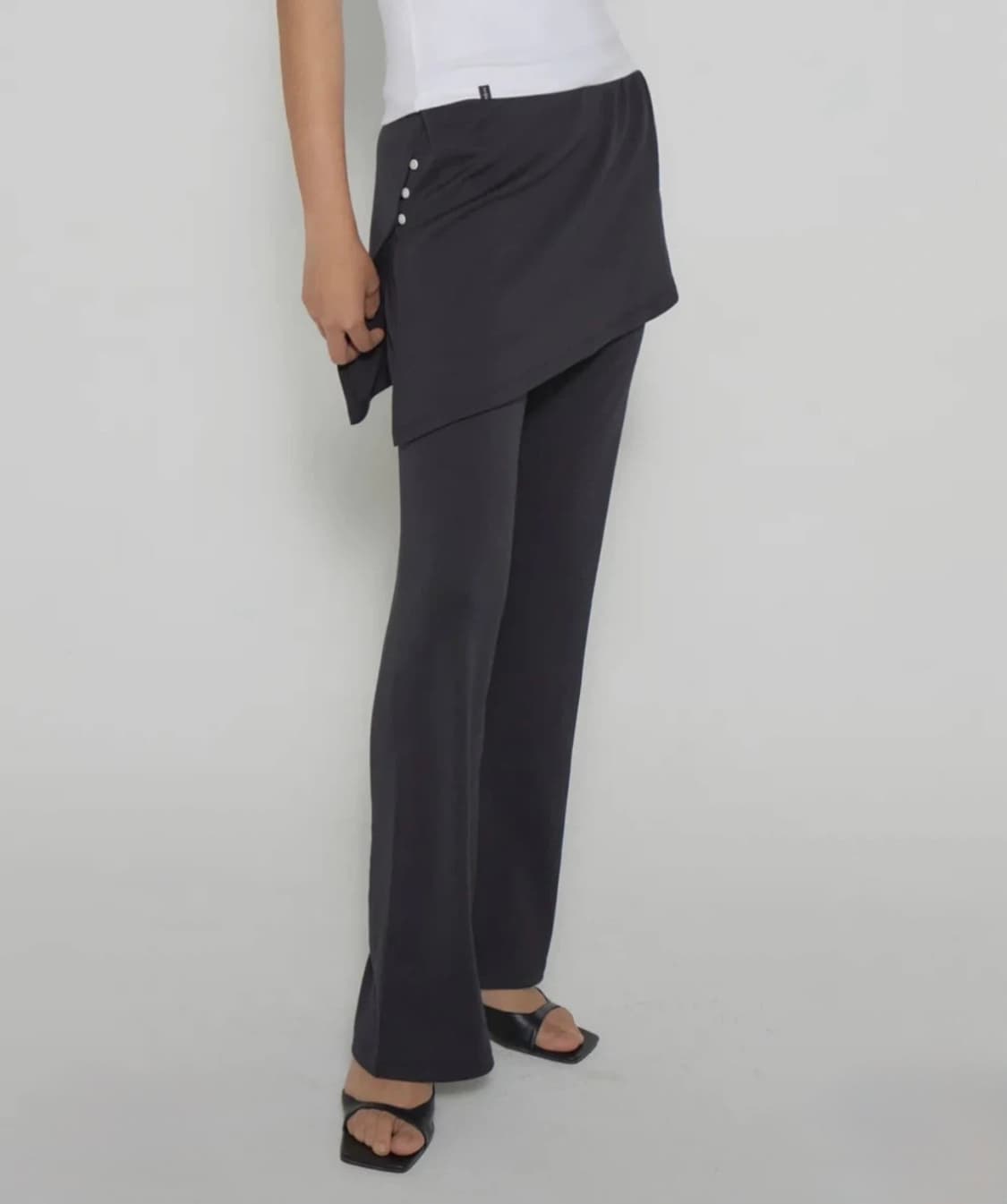 [정가7만] 디어스토커 BOOTS CUT SKIRT PANT 상품이미지1