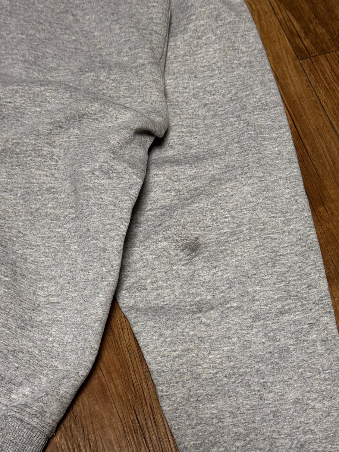 챔피온 그레이 오버핏 후드티 상품이미지4