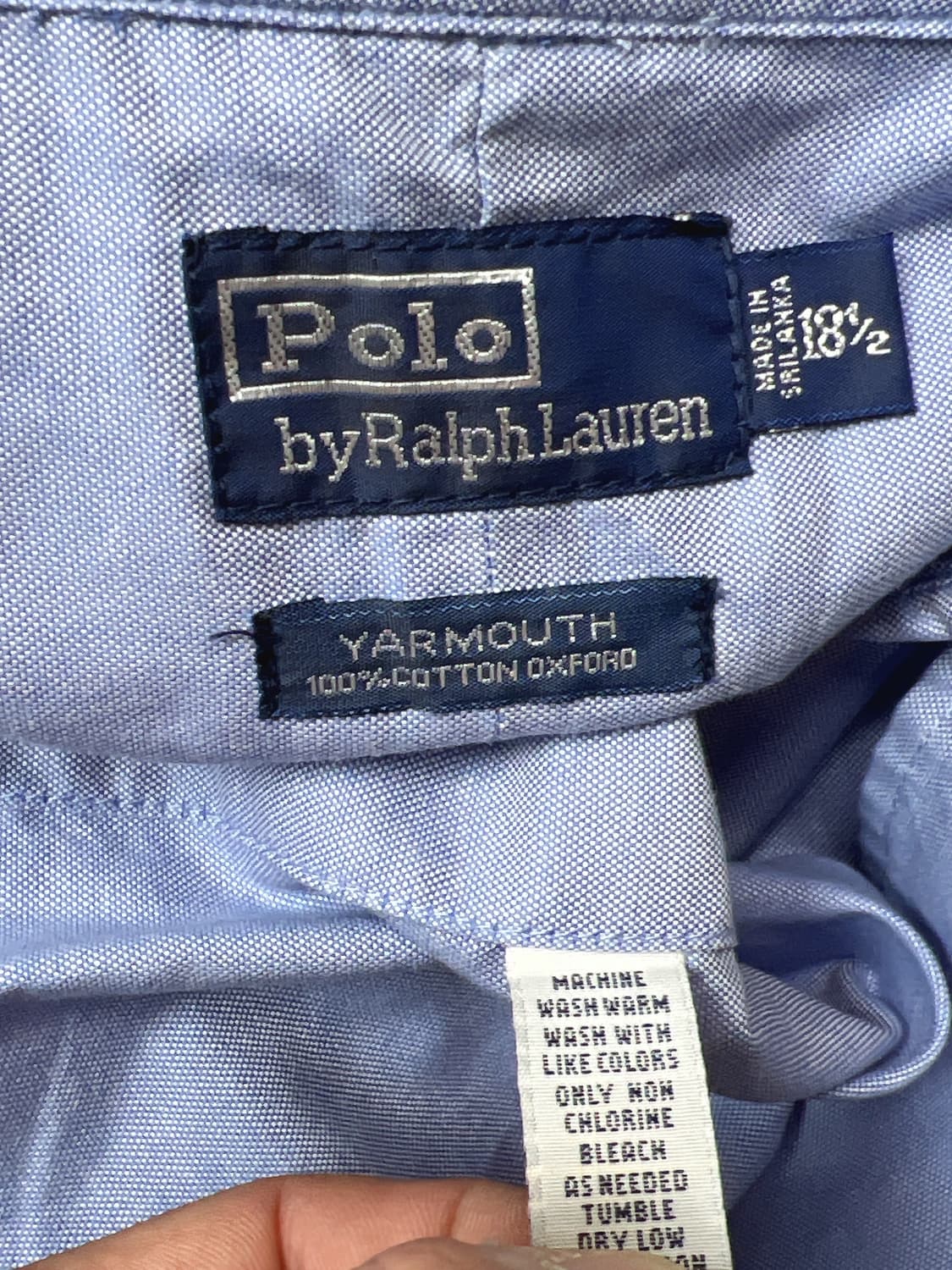 폴로 오버핏 셔츠  상품이미지6