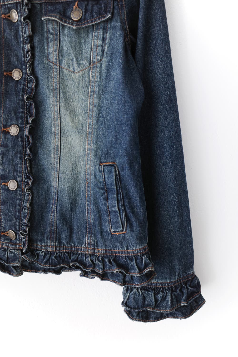 frill denim jacket 상품이미지4