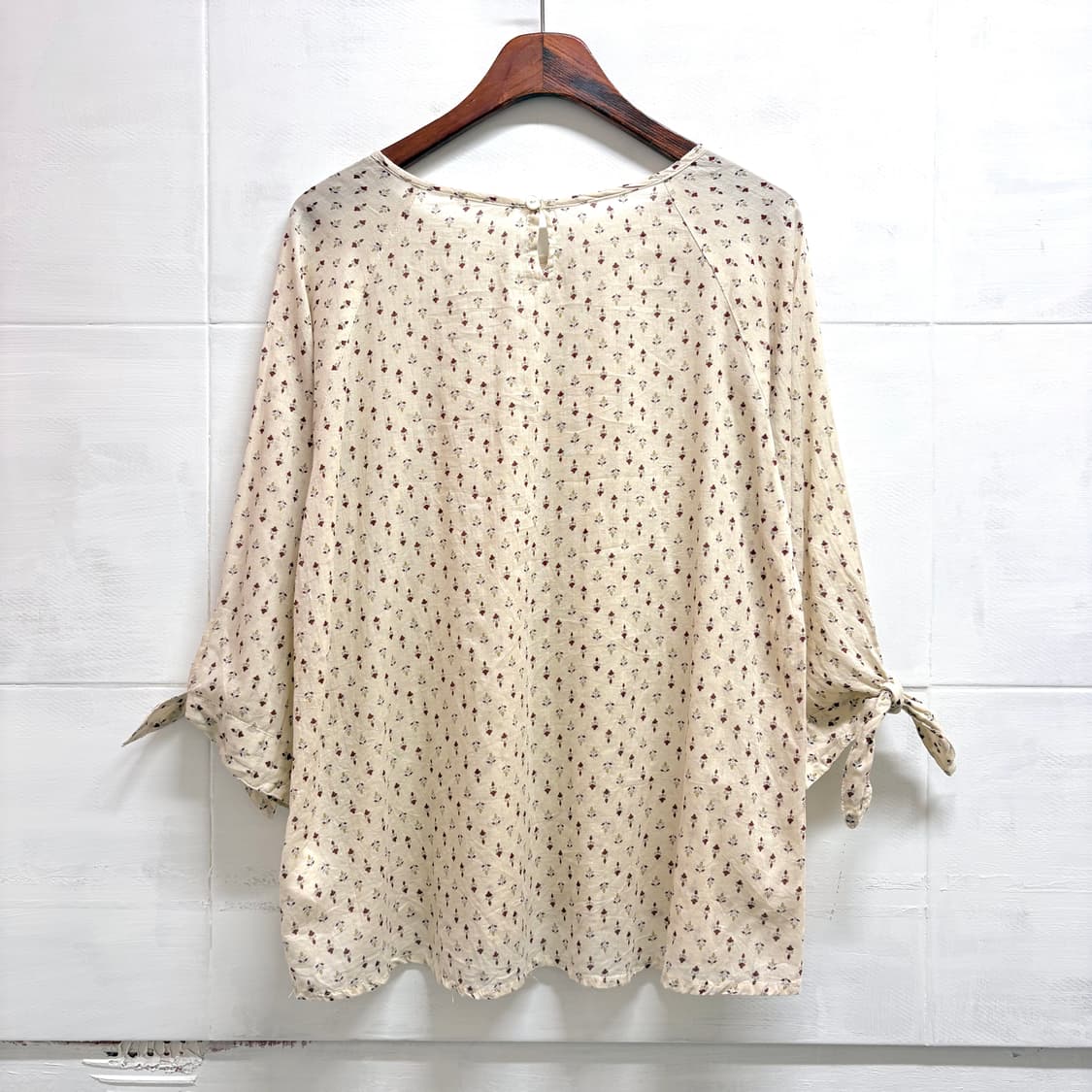 persodea 잔꽃 리본 모리걸 블라우스 JPN 상품이미지6