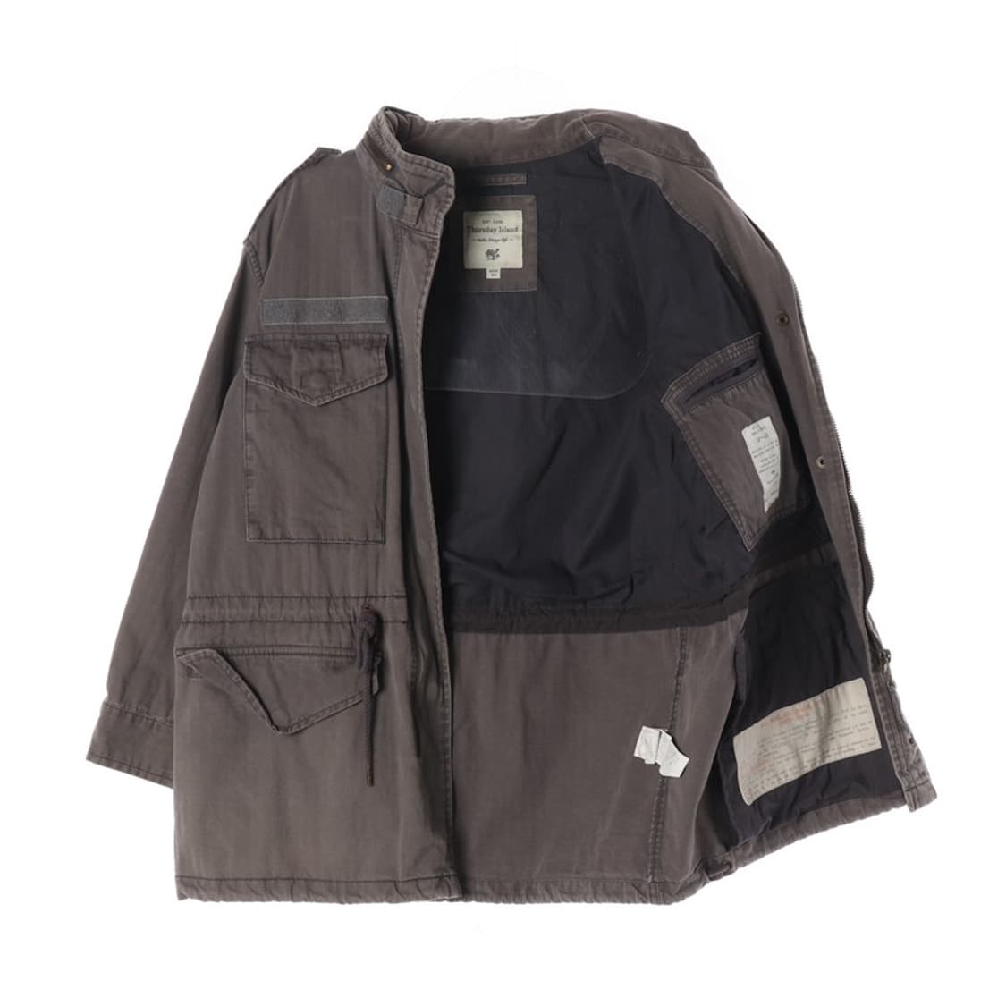 써스데이아일랜드 빈티지 밀리터리 필드 야상 자켓 M 상품이미지2