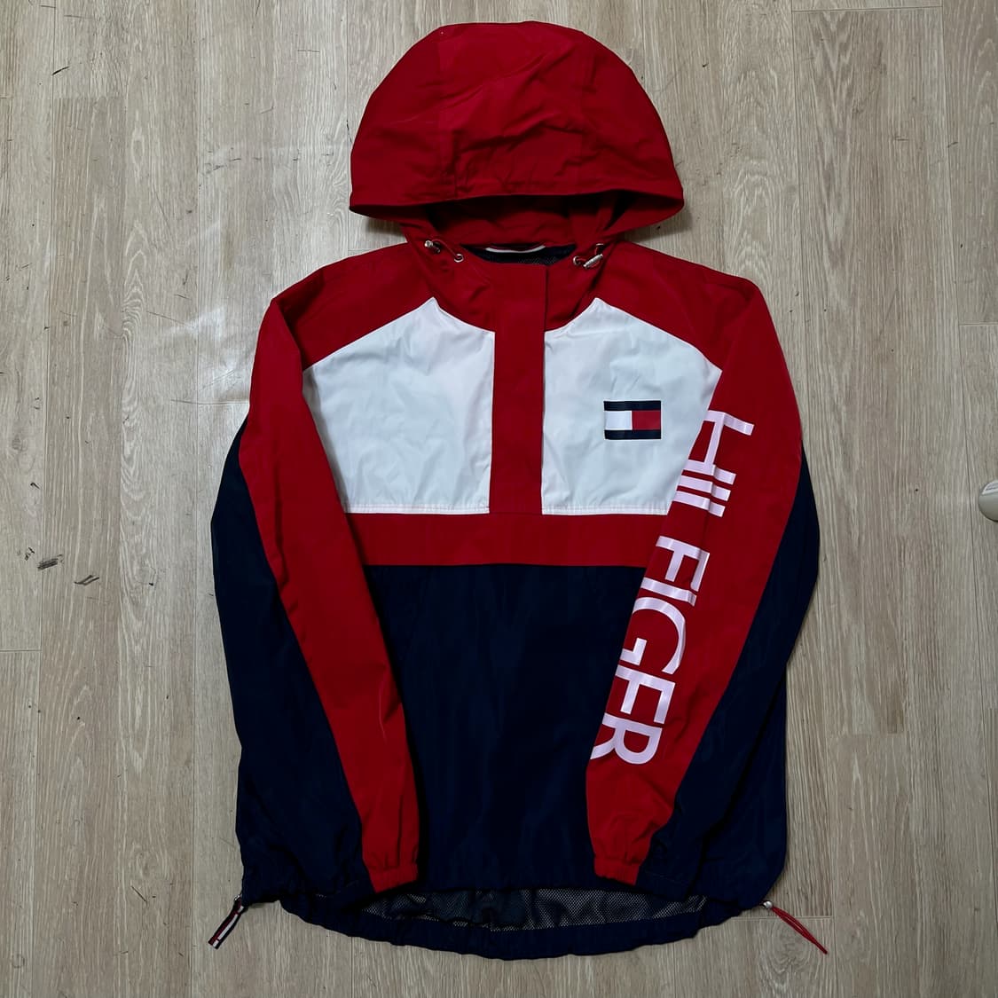 타미힐피거 빅로고 아노락 바람막이 XS/85  상품이미지1
