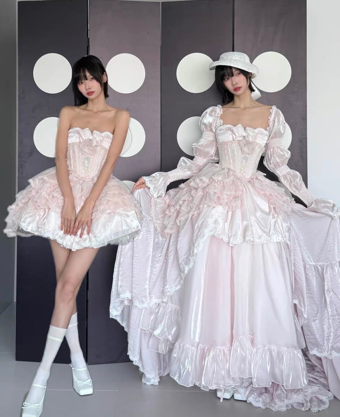 딸기우유 로리타 로즈 코르셋 히메갸루 상품이미지2