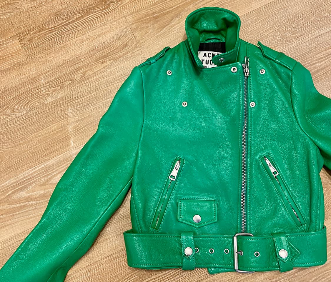 Acne Studios아크네 스튜디오 Mape 레더 재킷 34사이즈 상품이미지7