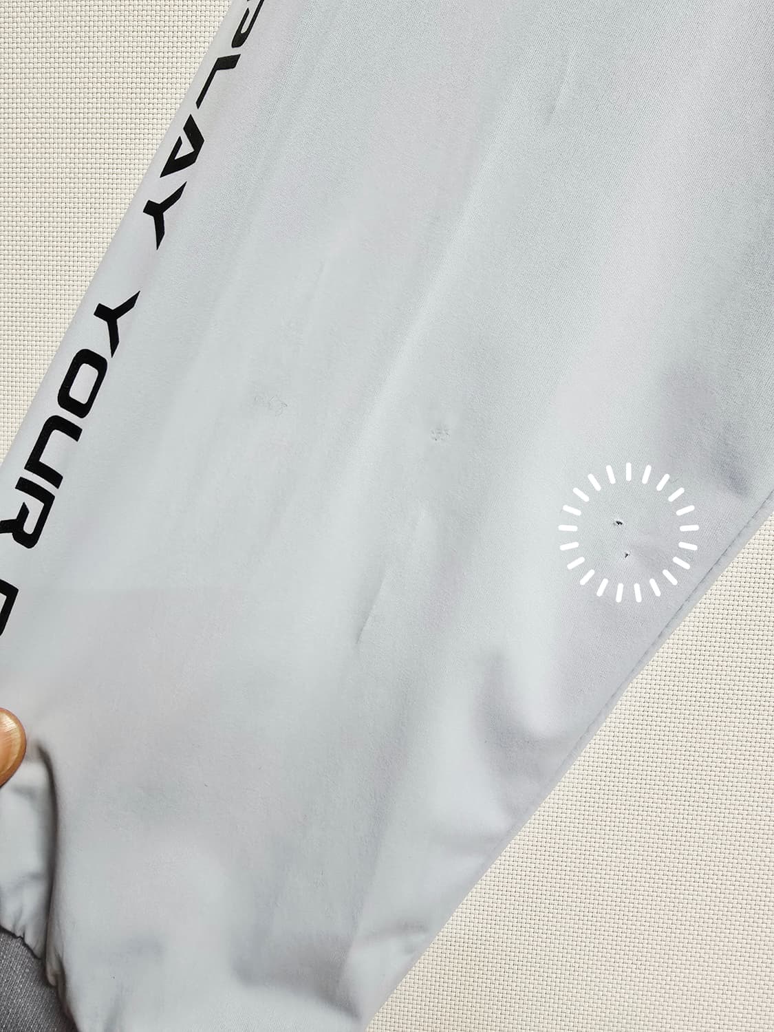 핑 골프웨어 후드 냉감원단 블루 상품이미지10