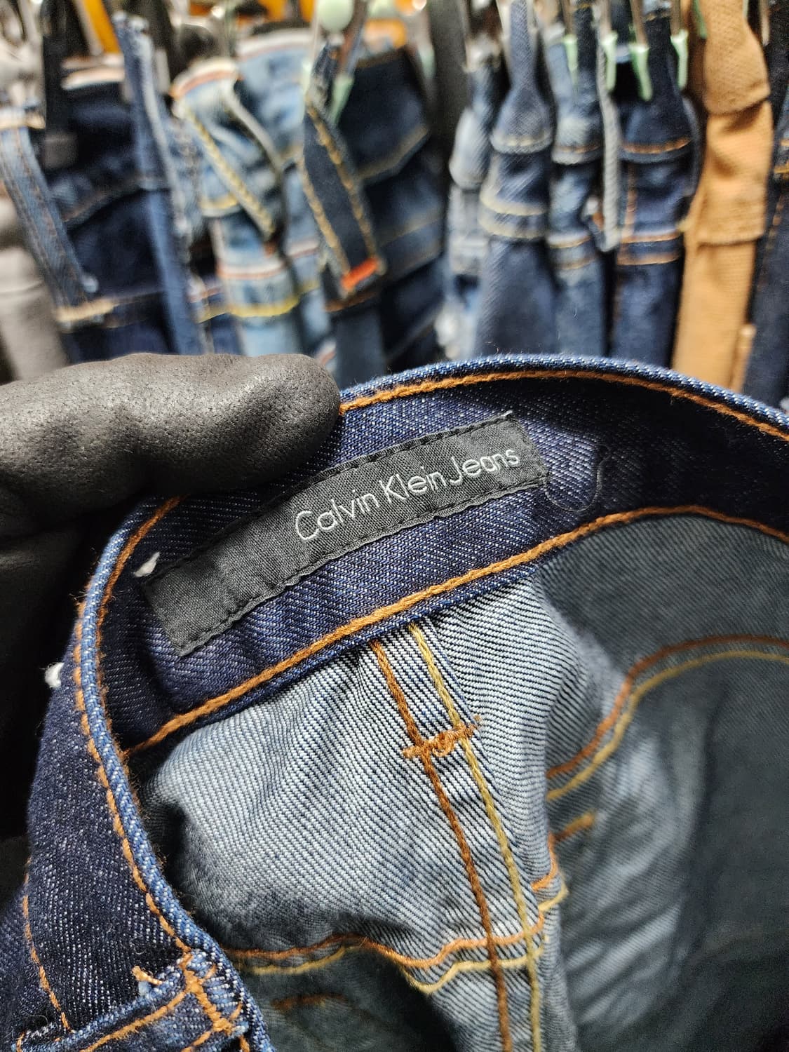 캘빈클라인 레귤러핏 데님 청바지 상품이미지3