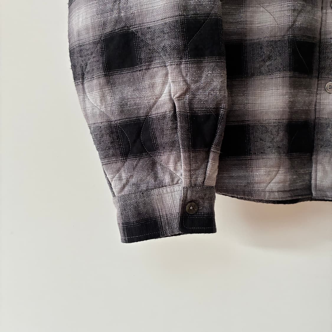 스투시 워크기어 체크 퀄팅 자켓 상품이미지3