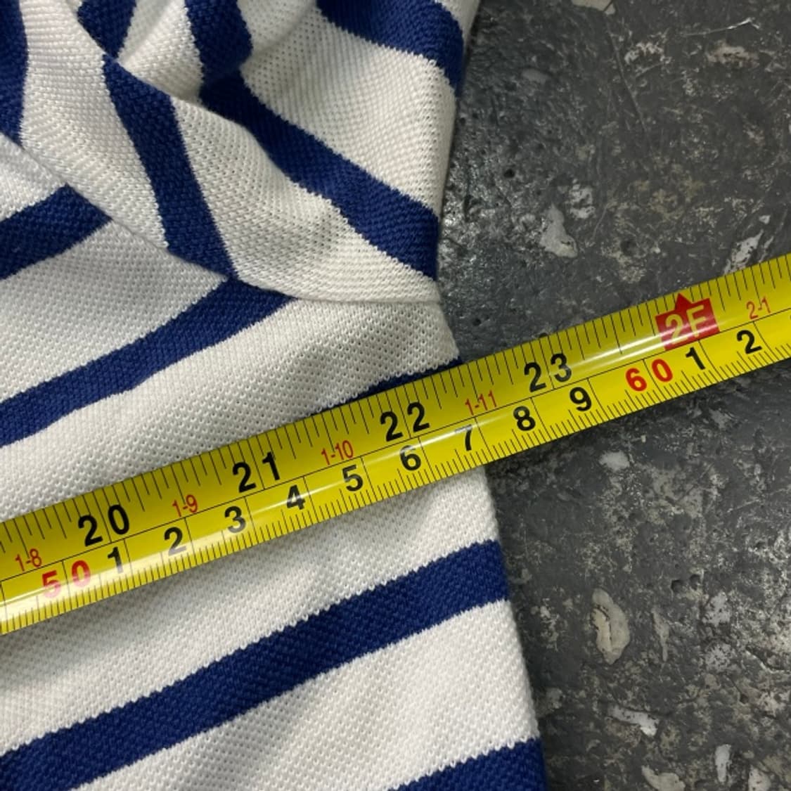 100 라코스테 단가라 롱슬리브 상품이미지6