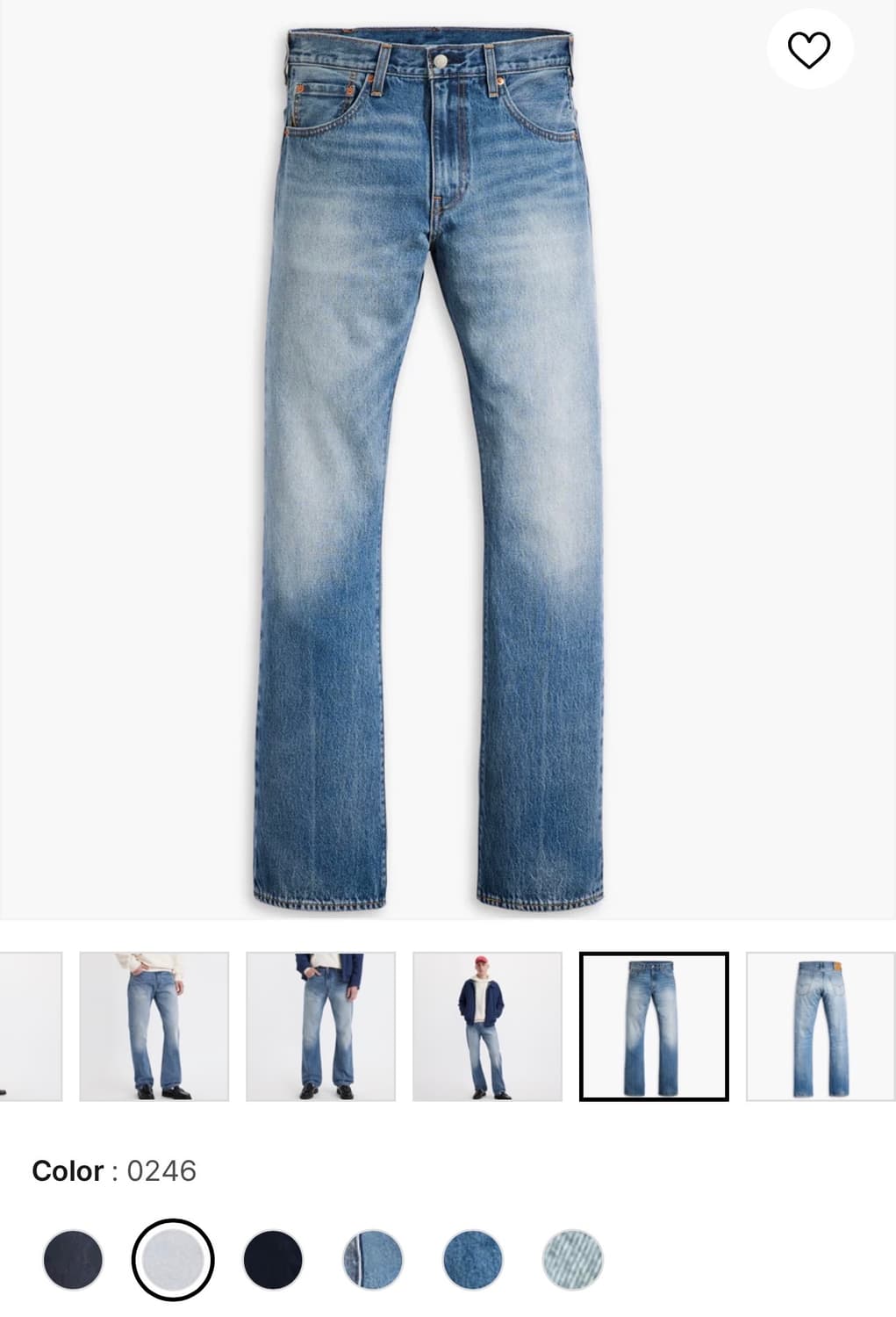 [새상품] 리바이스 517 부츠컷 진 (30/32) 상품이미지2