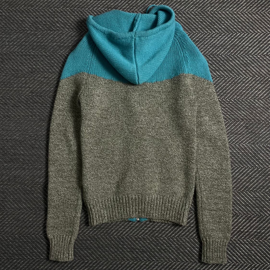 00s 나이키 올드스쿨 배색 니트 후드집업 y 5031 상품이미지5