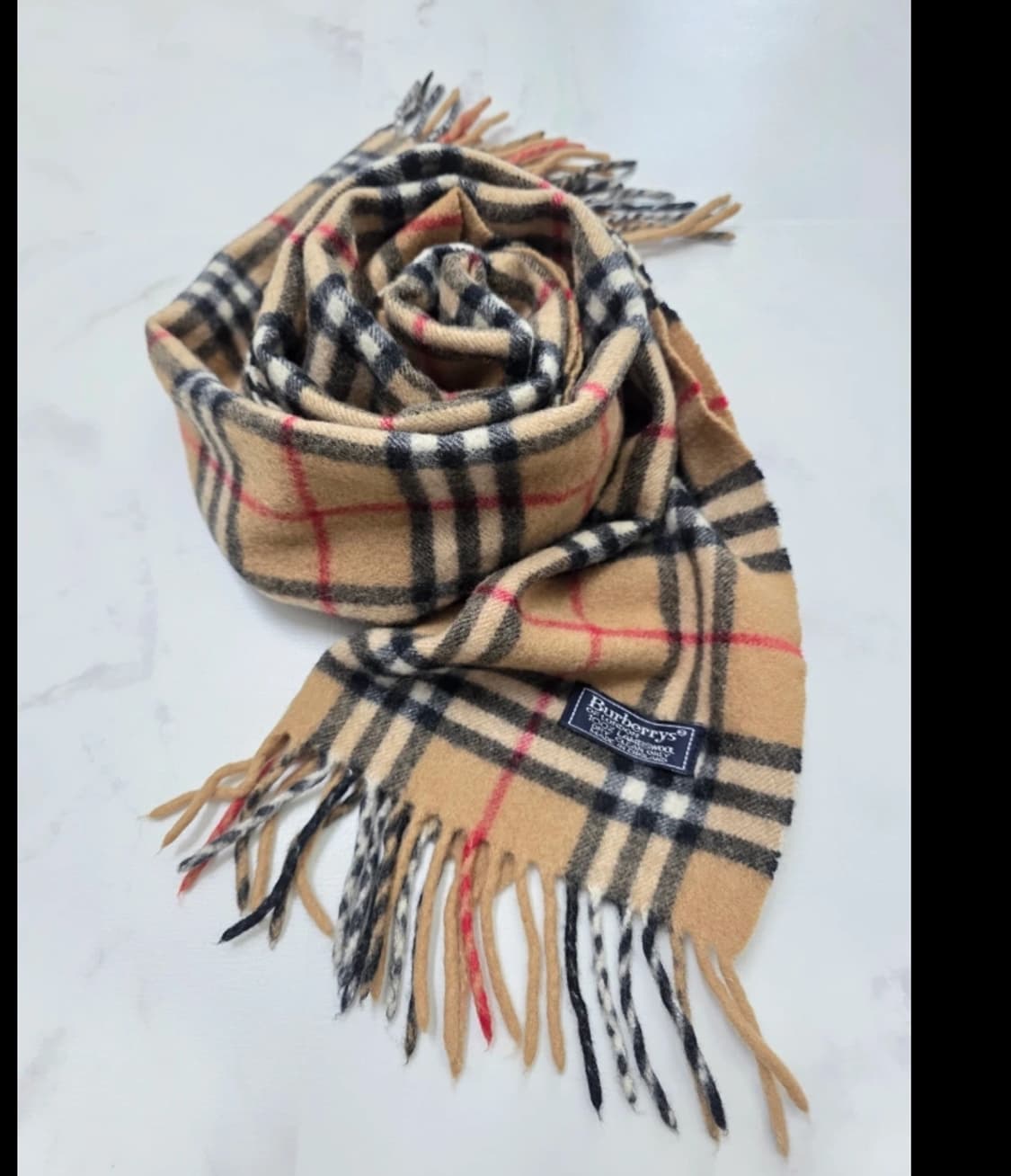 버버리 램스울 머플러 상품이미지6