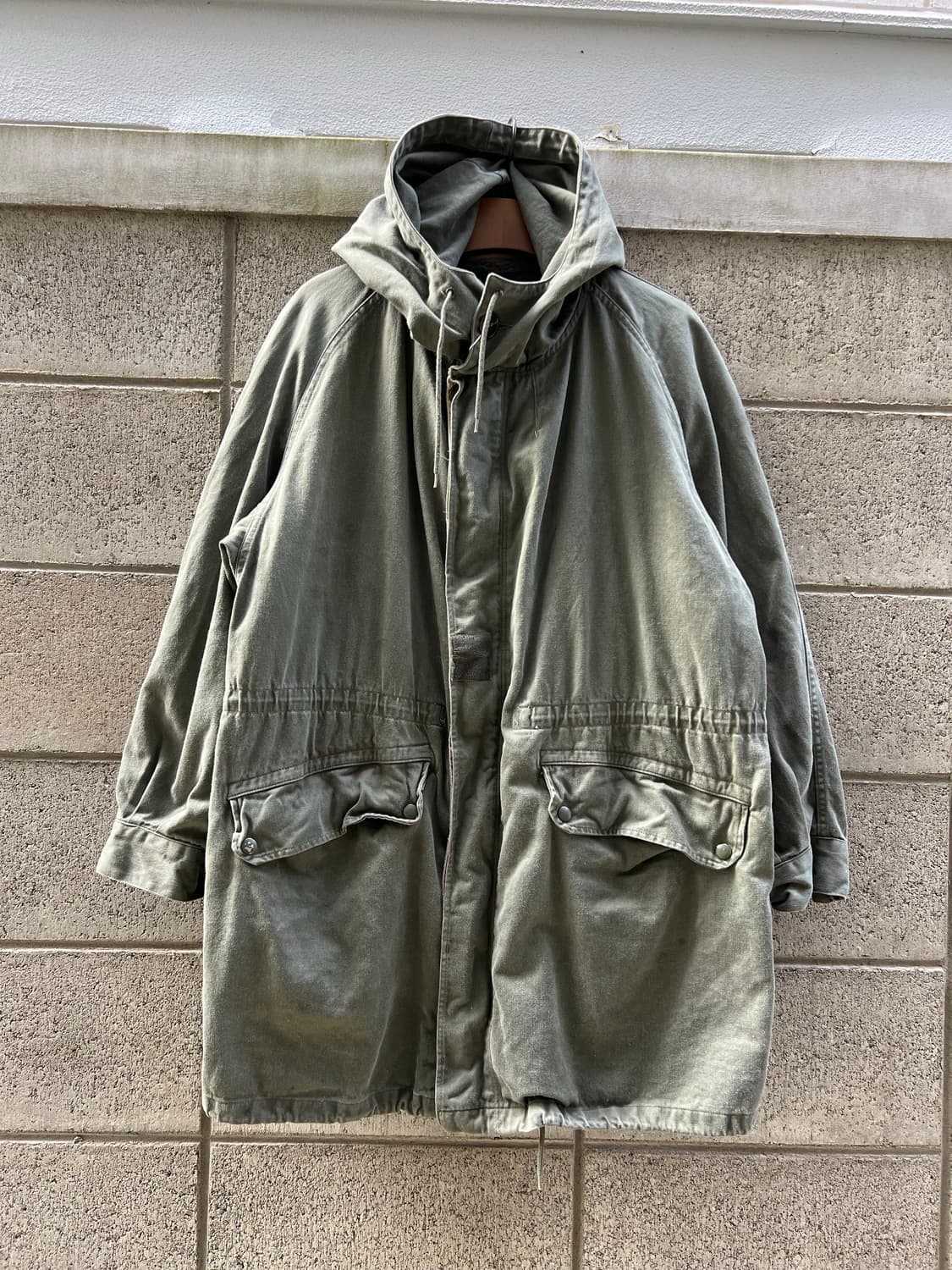 1970s FRENCH ARMY M-64 PARKA 모즈파카 개파카 상품이미지1