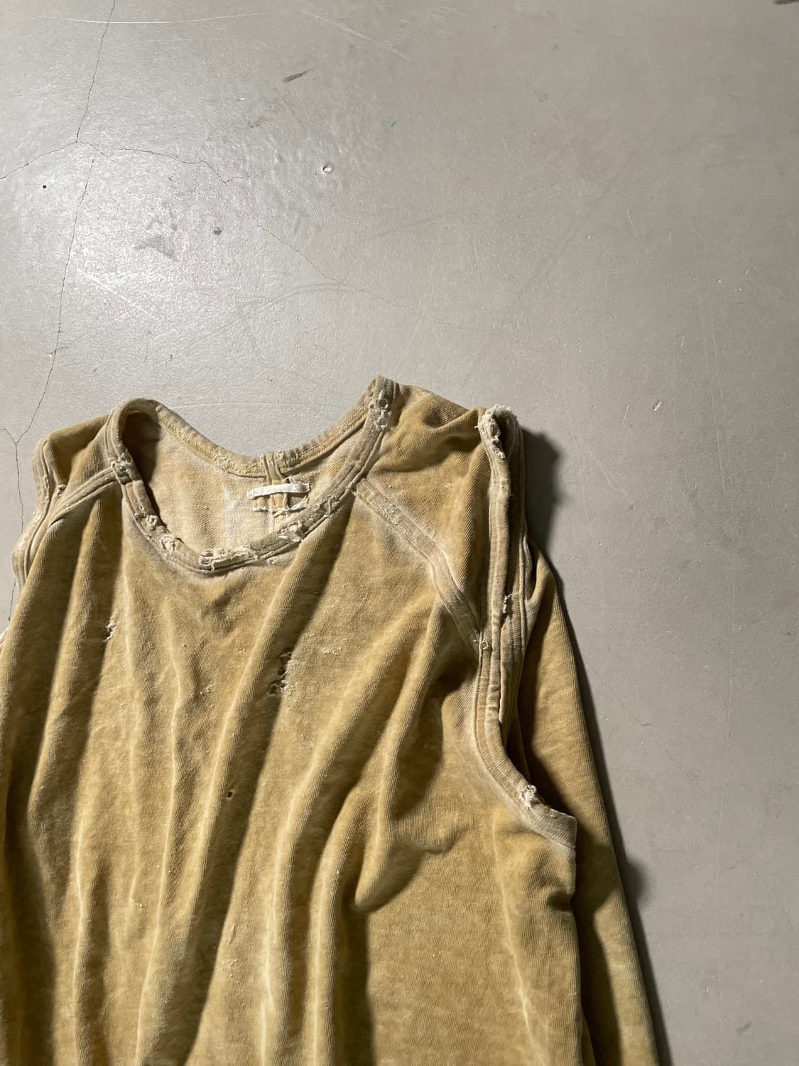 KZ Atelier  Layered Distressed Vest 상품이미지2