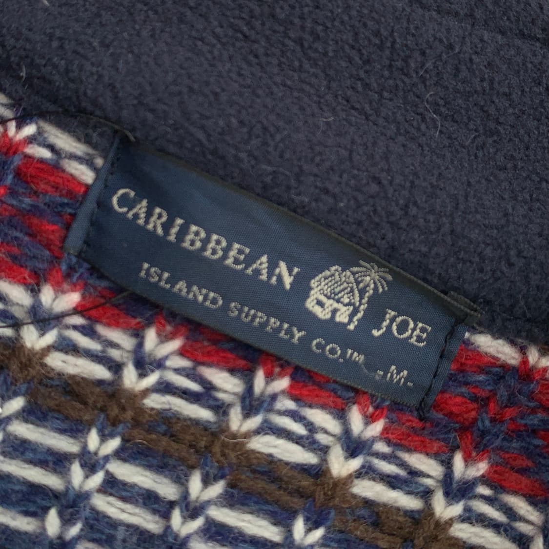 CARIBBEAN JOE 노르딕 니트 집업 1644 상품이미지5