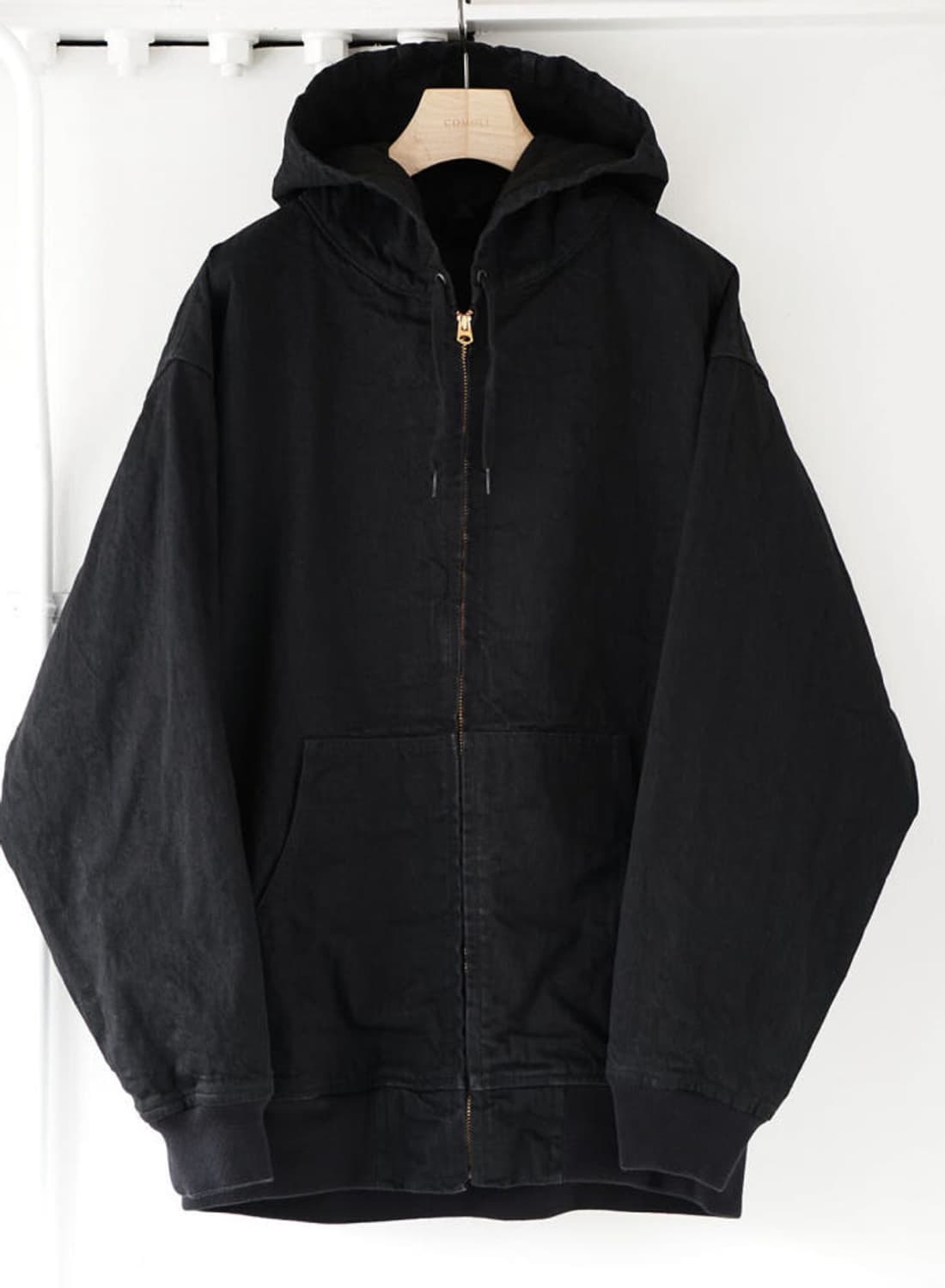 [2]COMOLI 코모리 25AW 블랙데님 집파카  상품이미지1