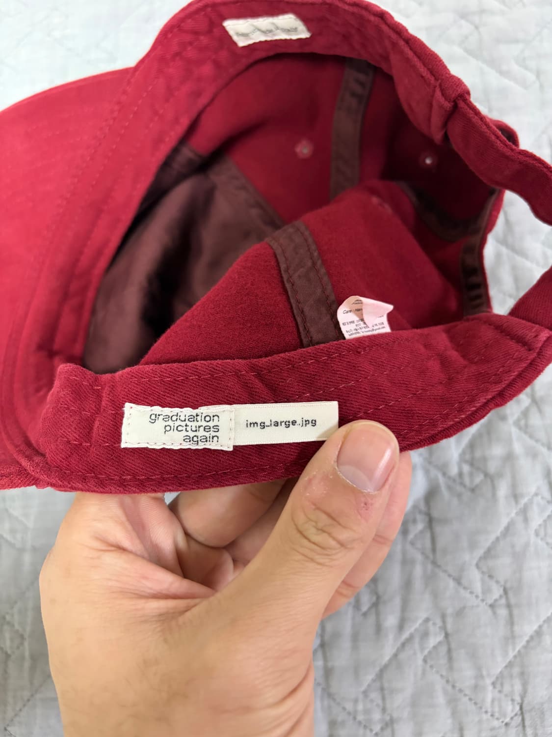 [L]테프스토어즈 볼캡 레드 상품이미지2