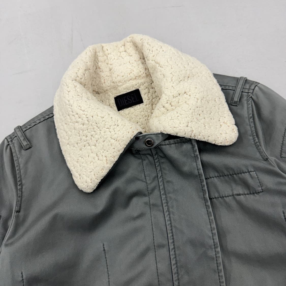 디젤 밀리터리 피쉬테일 야상 점퍼 자켓 상품이미지3
