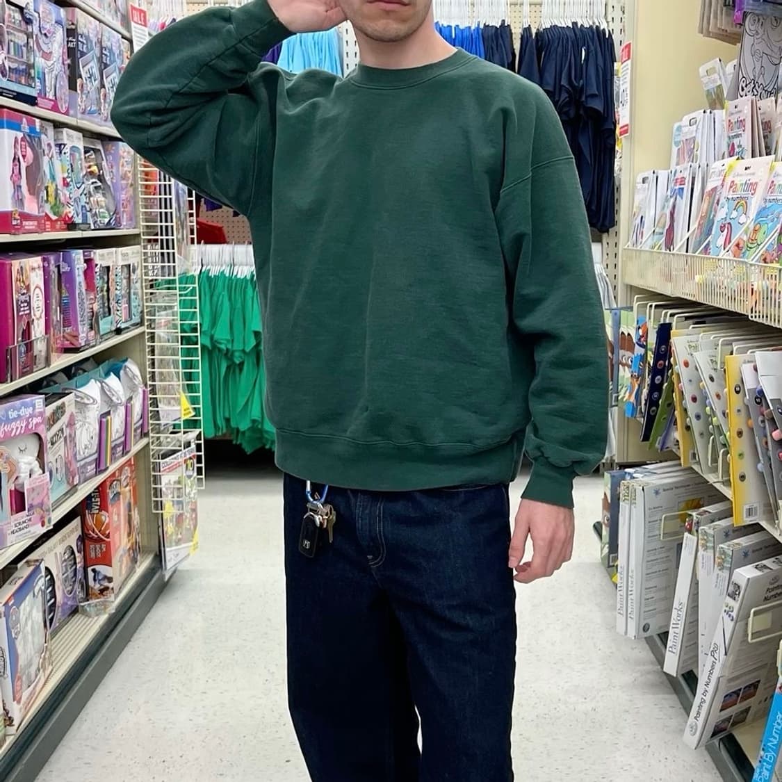90s Jerzees 50/50 Blank Sweatshirt 상품이미지1