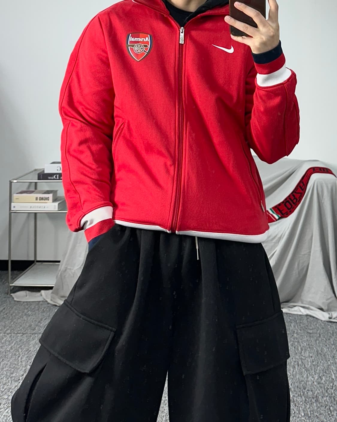 나이키 12-13 아스날 트랙탑 져지 L 상품이미지3