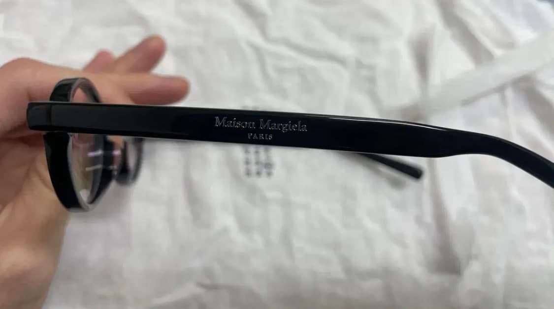 젠틀몬스터 x 메종마르지엘라 MM012 클리어 블랙 상품이미지7