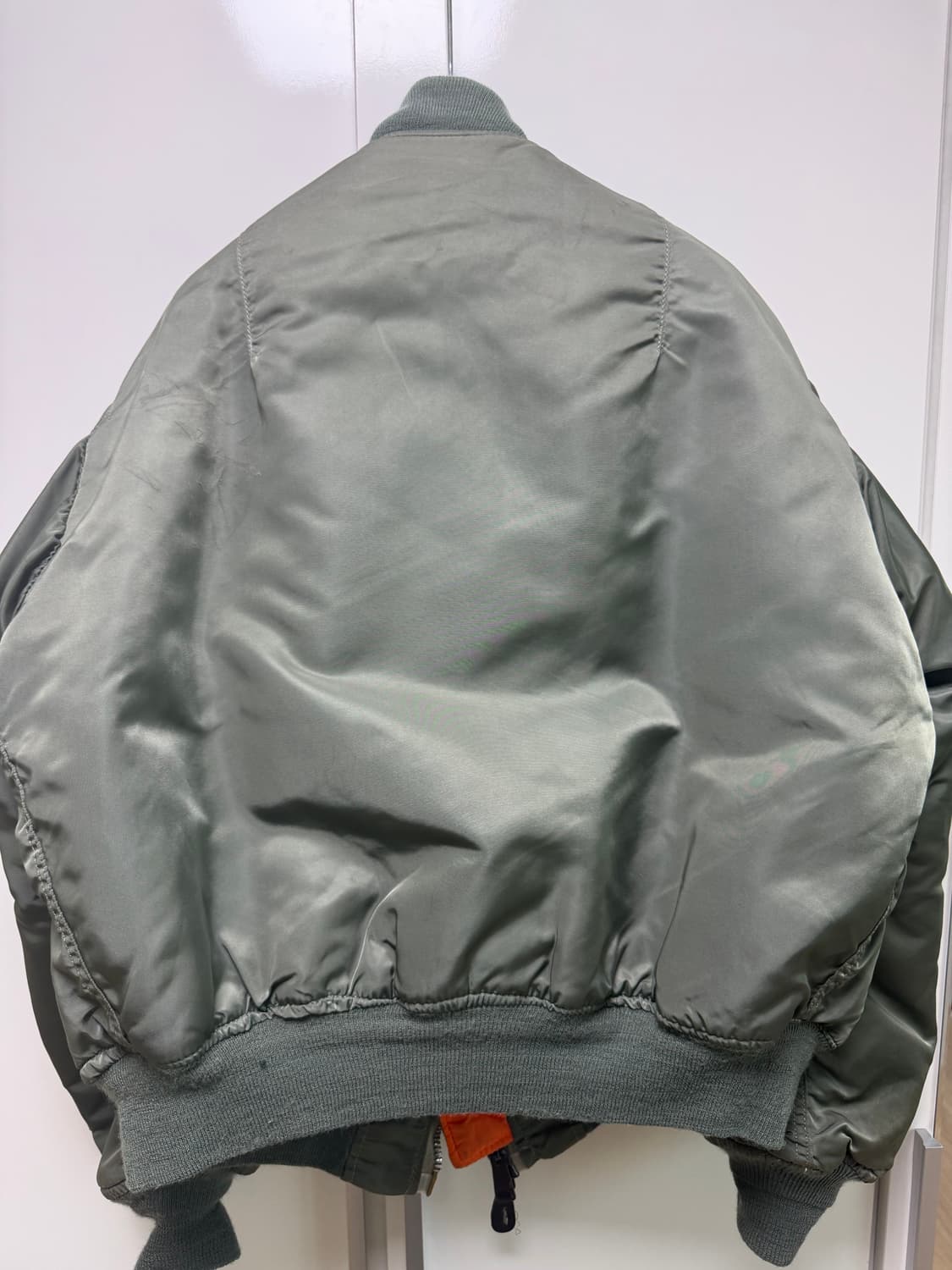 90s 알파인더스트리 ma-1 L사이즈 상품이미지2