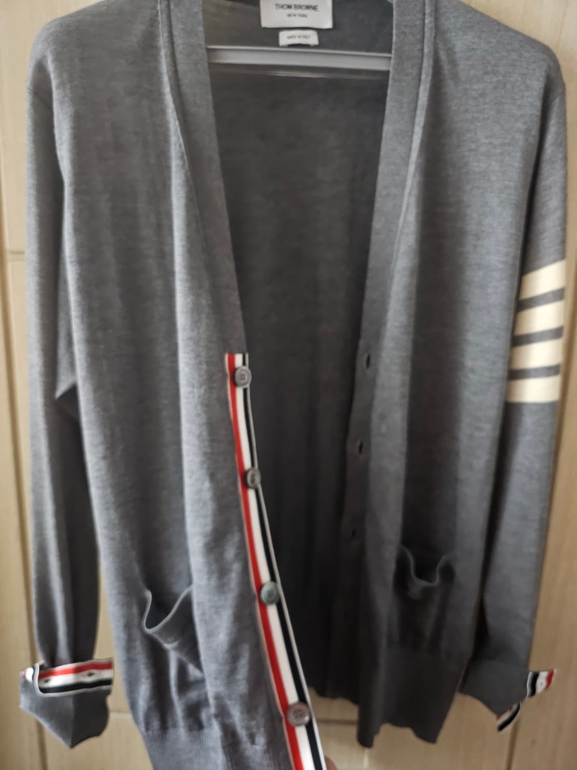 톰브라운 시그니처 메리노울 가디건(3/정품) 상품이미지2