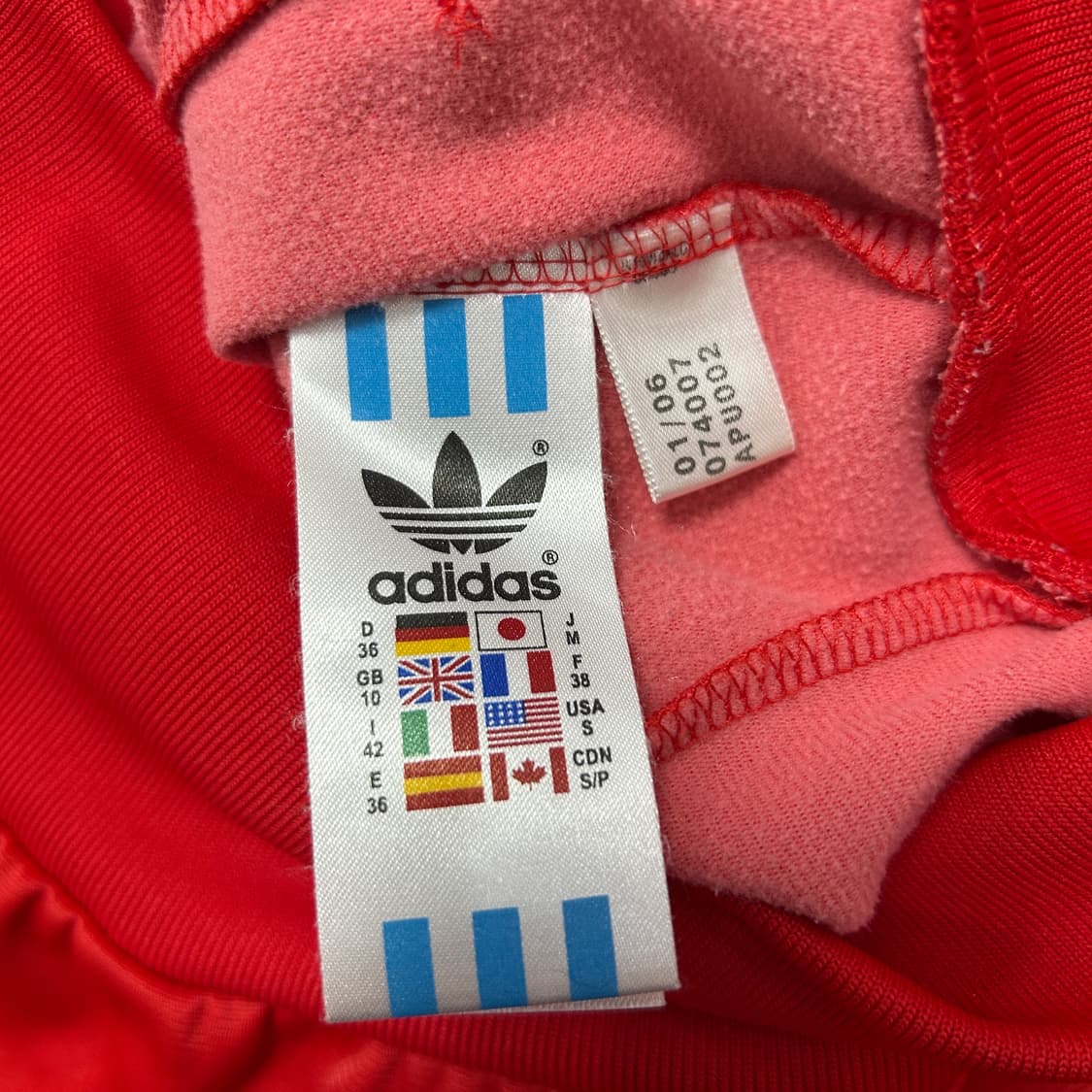 아디다스 슈퍼걸 파이어버드 져지(S) 상품이미지3