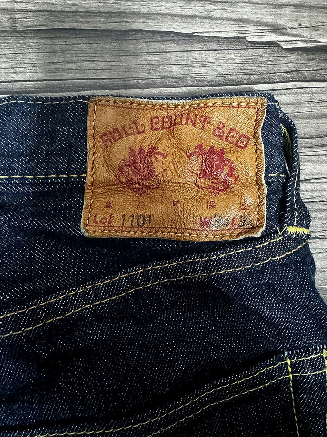 풀카운트 1101w 34사이즈 데님 상품이미지1