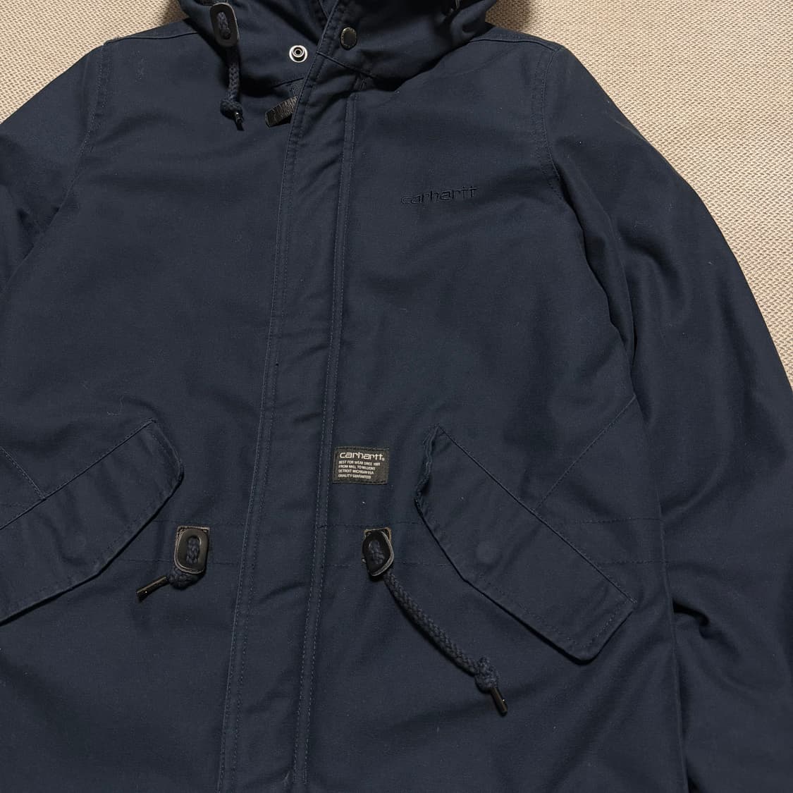 칼하트 스펠아웃 야상패딩 상품이미지2