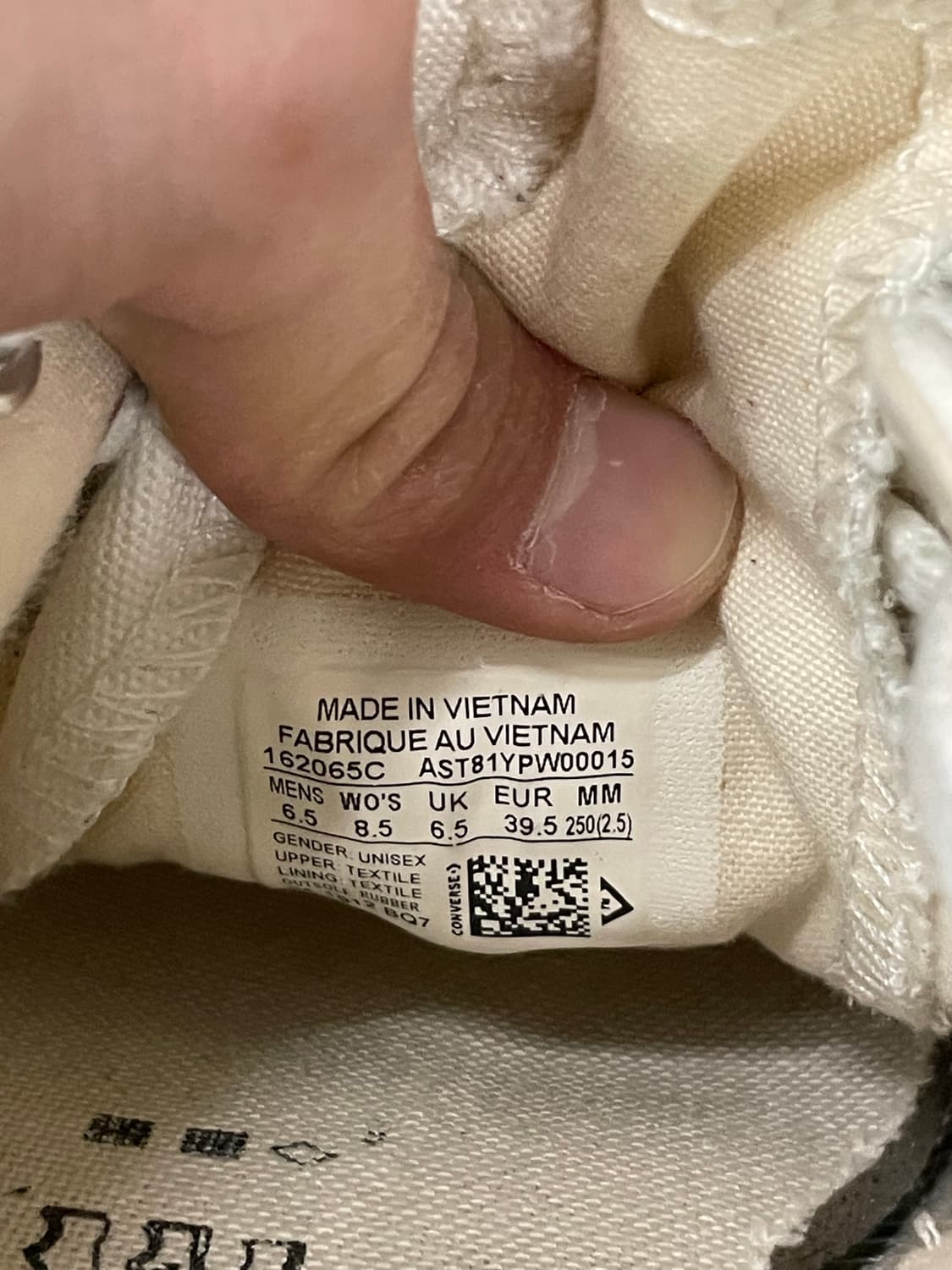 컨버스 척테일러 화이트 250 상품이미지9