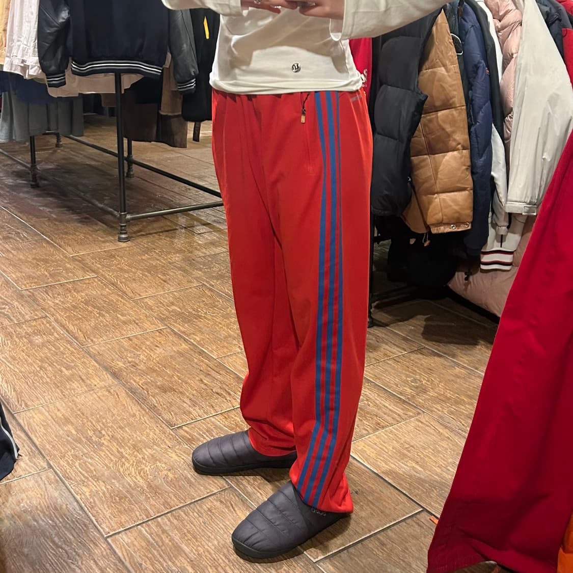 [HI] 아디다스 트랙 팬츠 레드 상품이미지4