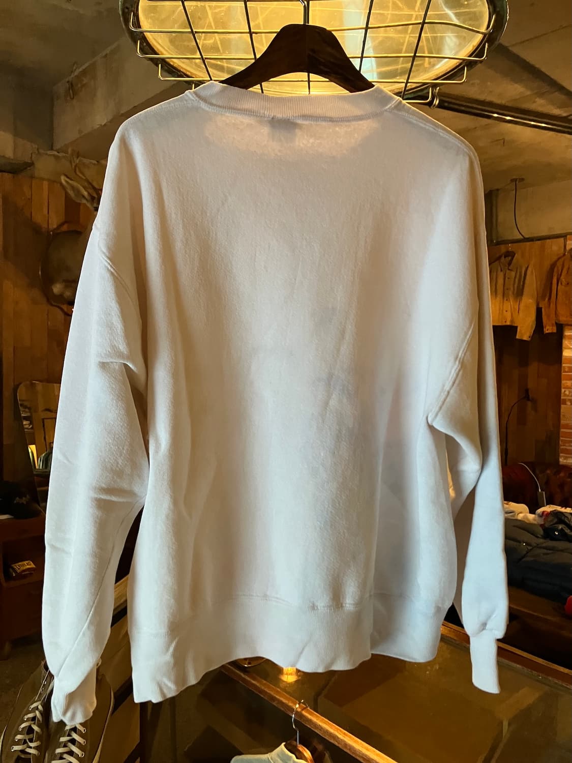 90s USA 빈티지 러셀 플레인 스웻 셔츠 맨투맨 상품이미지4