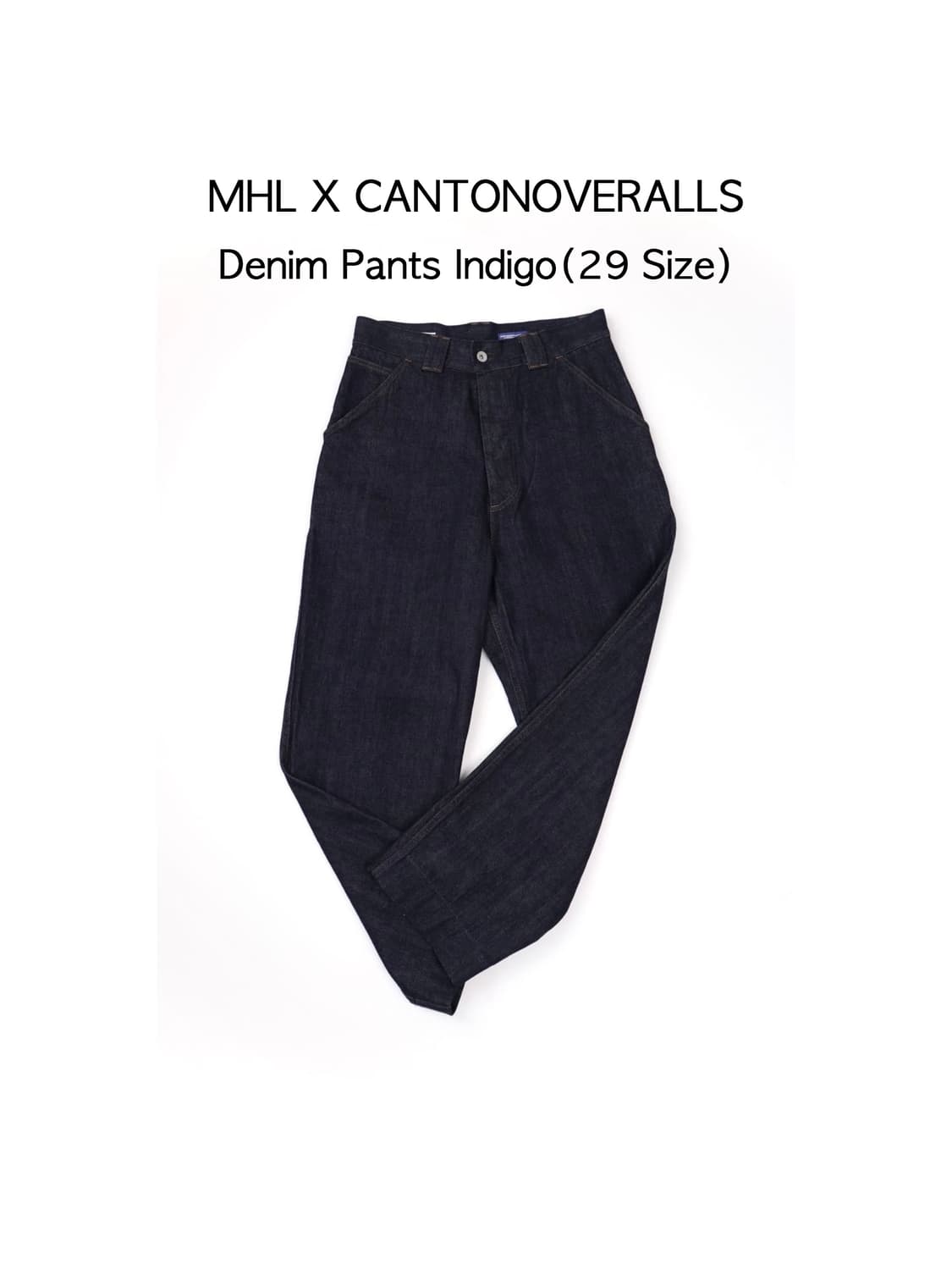 MHL X Canton 데님 팬츠 상품이미지1