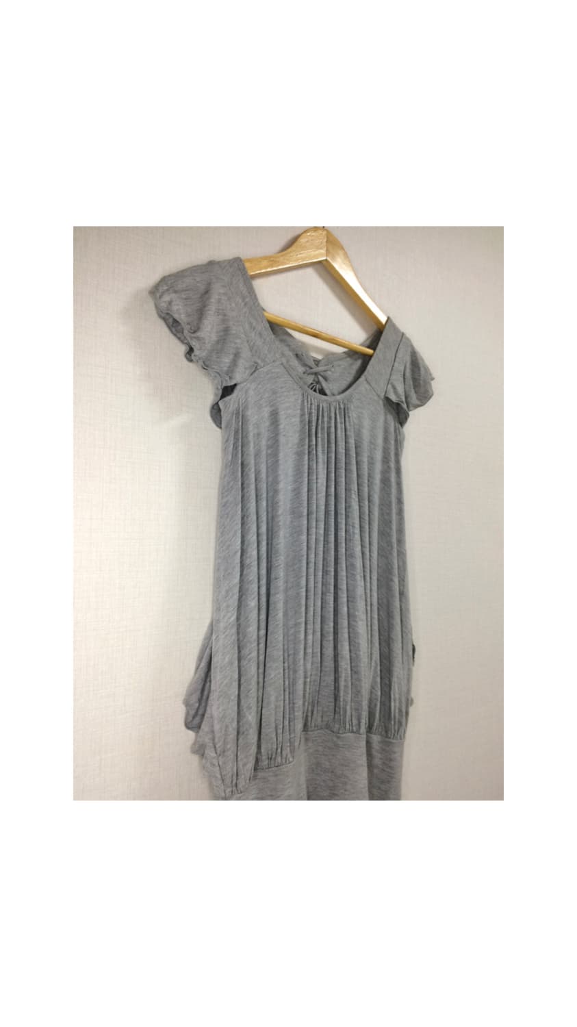 유니클로 x 더블스탠다드 클로징 그레이 튜닉 원피스 상품이미지4