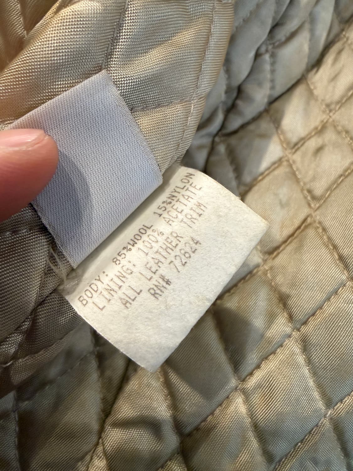 80s 골든베어 옴브레 체크 울 스포츠자켓 L(XL) 상품이미지10