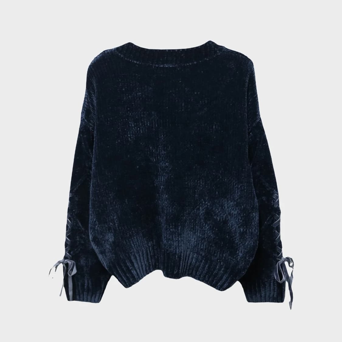 MAJESTIC LEGON 발레코어 네이비 니트 61114 상품이미지2