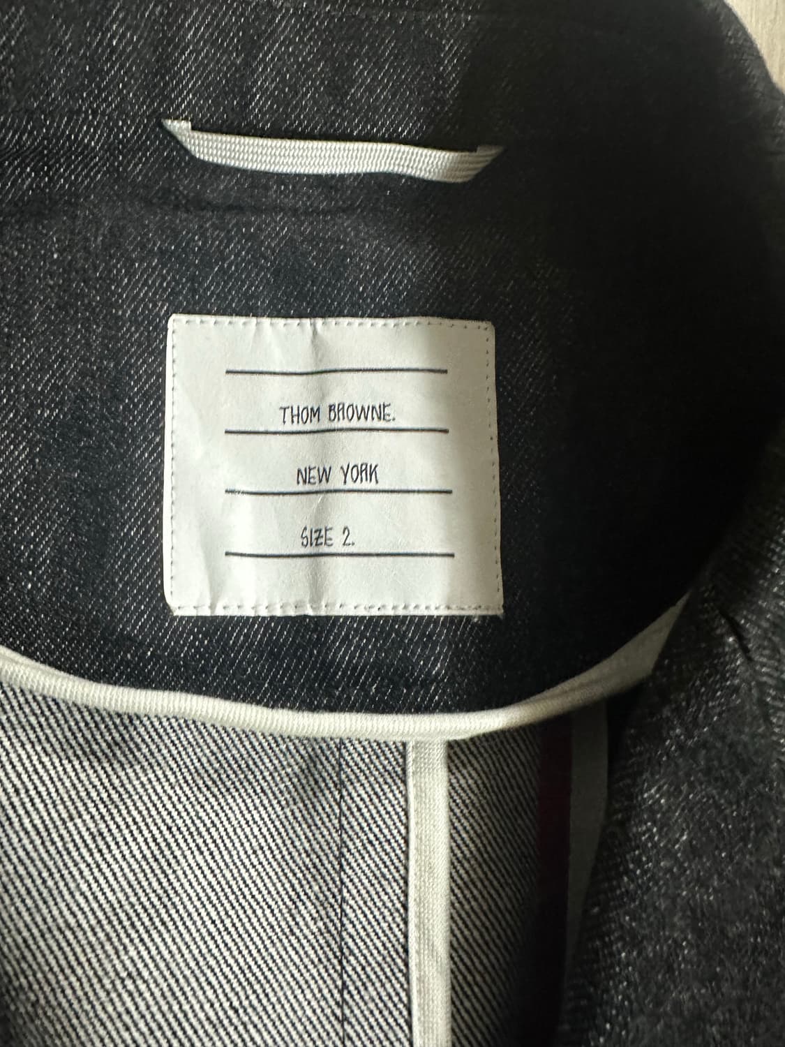 톰브라운 데님셋트 판매합니다.  상품이미지2