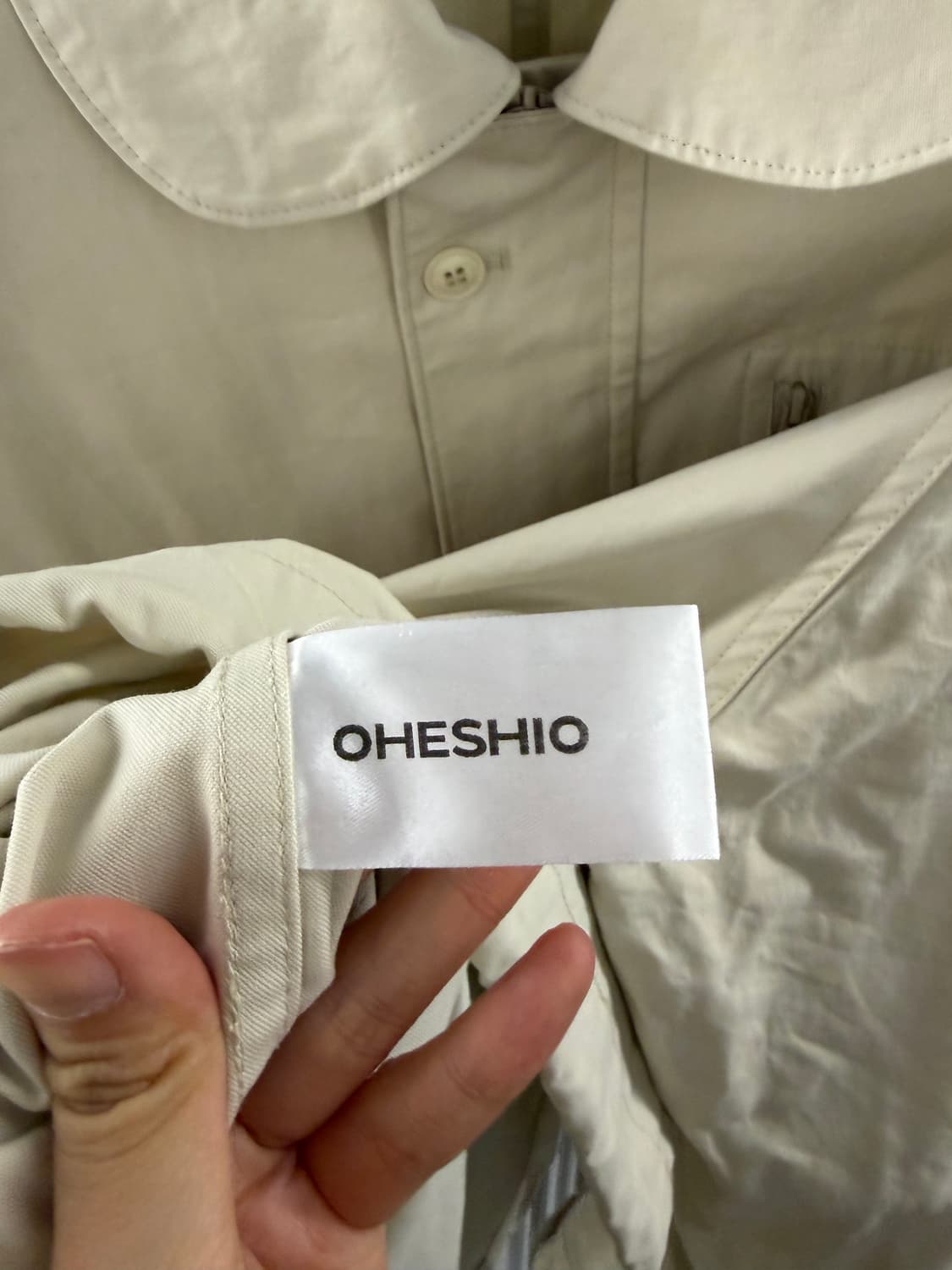 Oheshio tranch coat F 상품이미지8