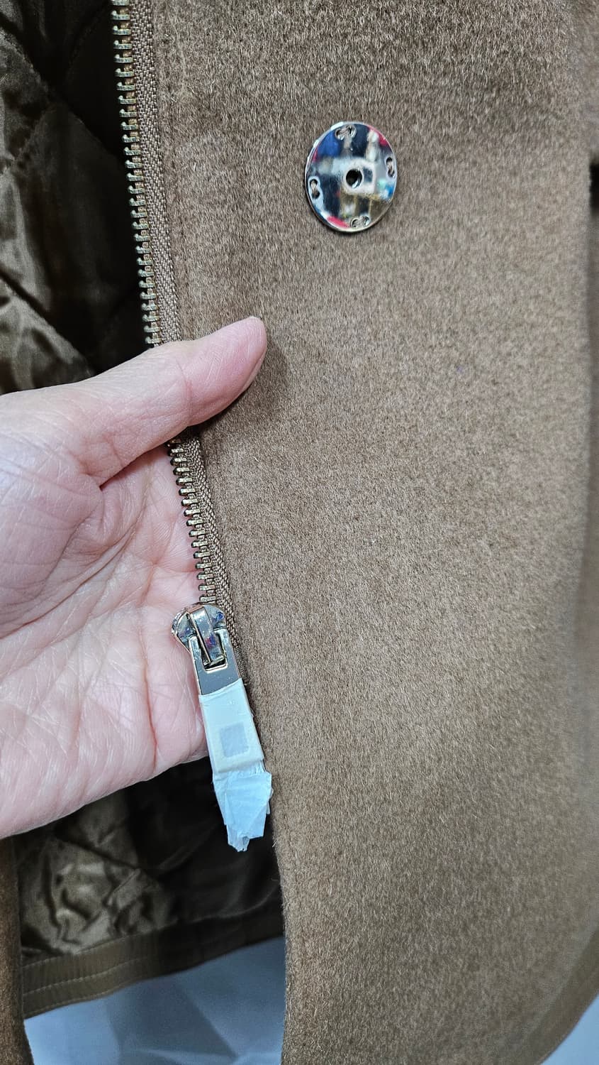 미사용 모직코트  상품이미지8