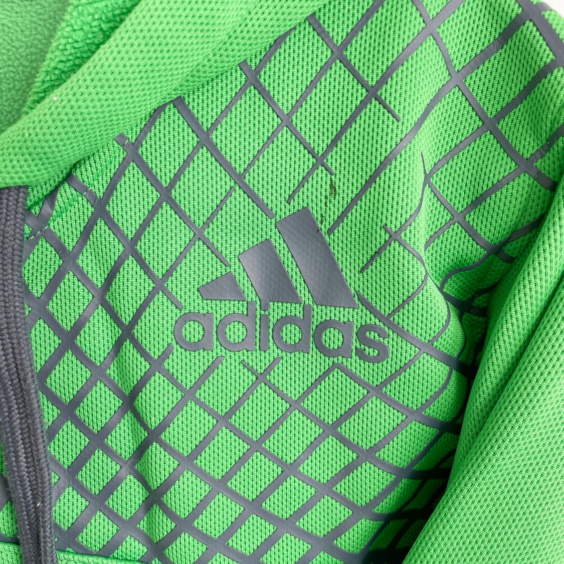 A2 아디다스 기모 후드집업 105사이즈 상품이미지4