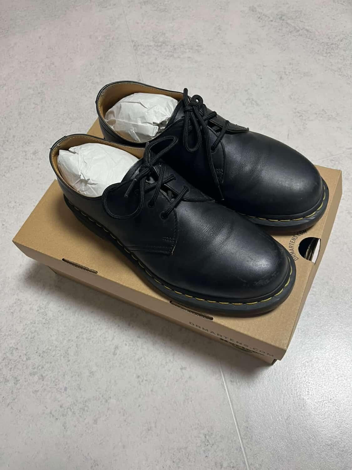 닥터마틴 1461 나파 블랙 UK7 (260) 상품이미지1