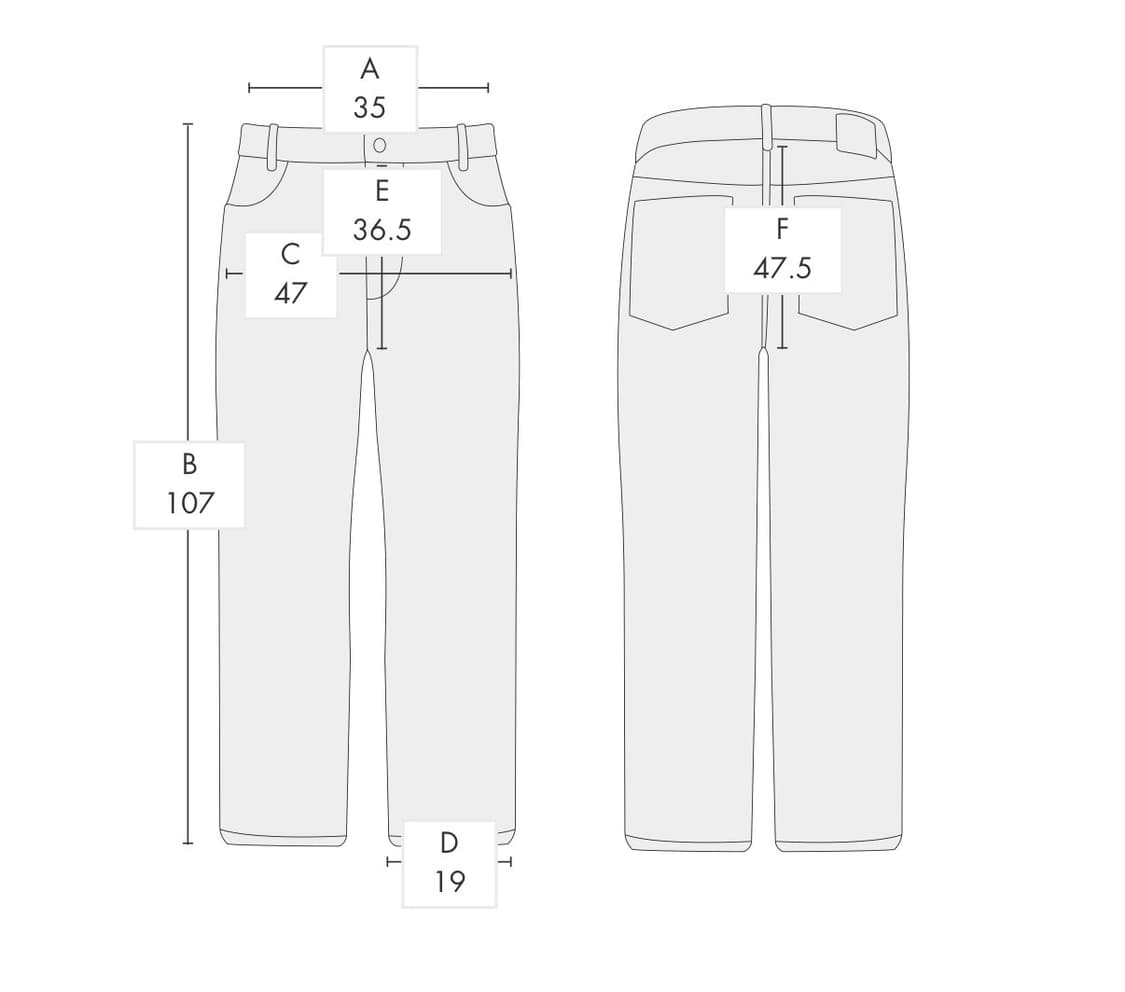 아더에러 슬렉스 FRAN SLACKS  A1사이즈 새상품 상품이미지5