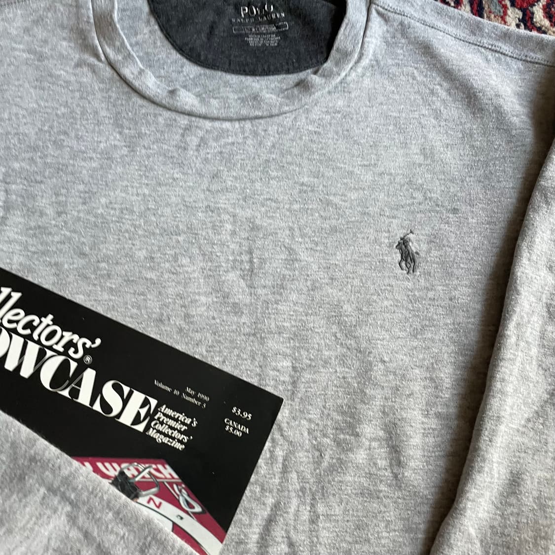 폴로 랄프로렌 그레이 크루넥 스웻셔츠 상품이미지3