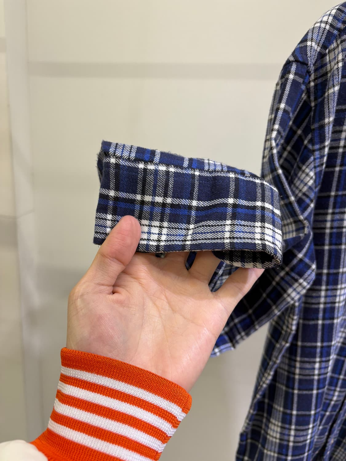 FIRSTDOWN 체크셔츠 상품이미지4