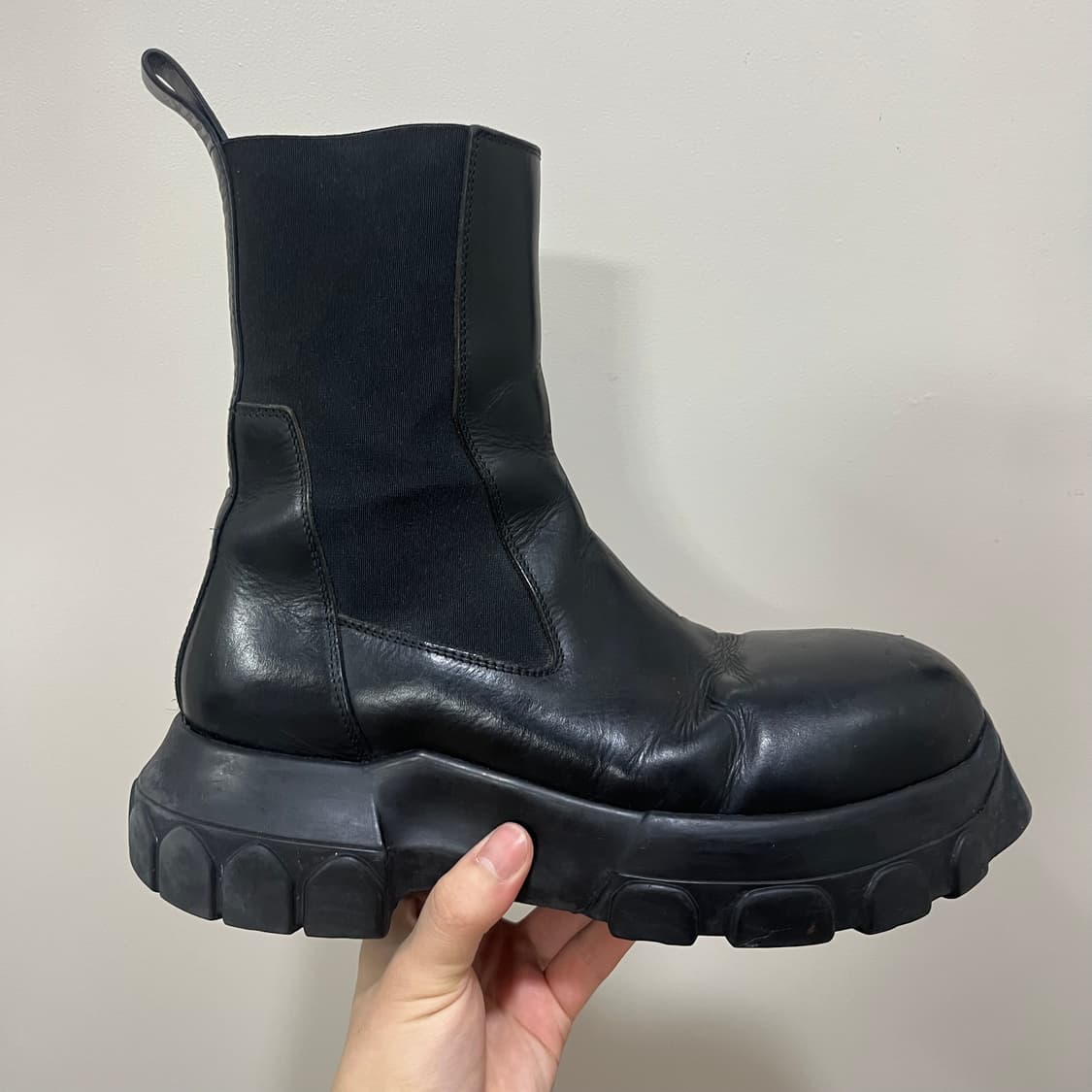 Rick Owens Bozo Beatle Tractor Boots 41 상품이미지4